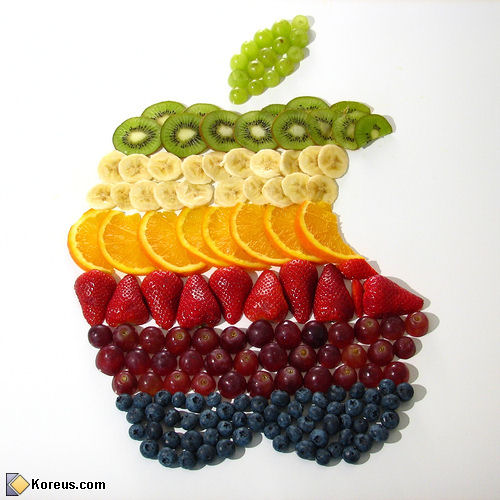 photo apple pomme fruits logo humour insolite